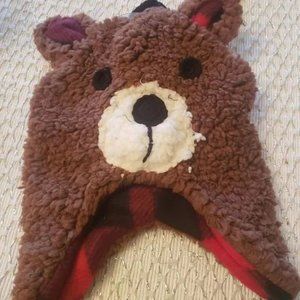 Baby Winter Bear Hat with Mittens